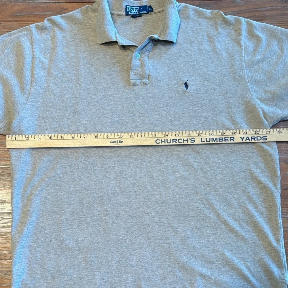 Polo by Ralph Lauren Men's Tan Polo Shirt Size XL 100% Cotton